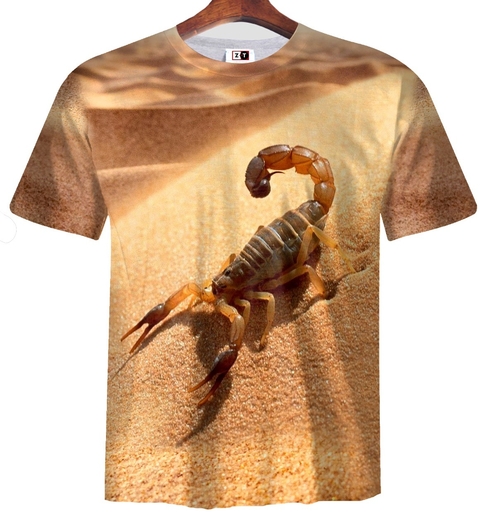 Remera ZT-0798 - Escorpión en el desierto