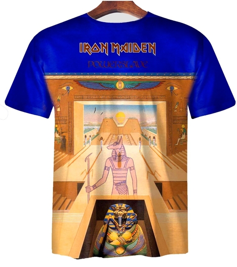 Remera ZT-0807 - Iron Maiden Powerslave - comprar online