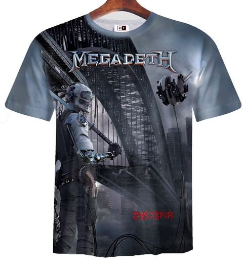 Remera ZT-0831 - Megadeth Dystopia