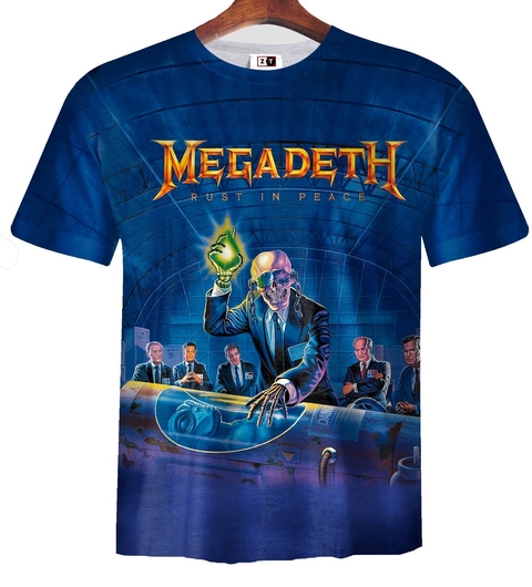 Remera ZT-0832 - Megadeth Rust in Peace