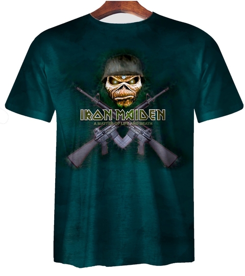 Remera ZT-0844 - Iron Maiden A Matter of Life and Death - comprar online