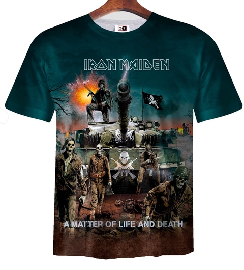 Remera ZT-0844 - Iron Maiden A Matter of Life and Death