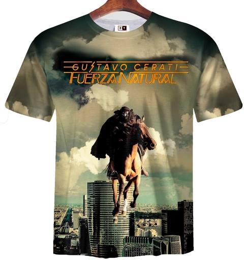 Remera ZT-0875 - Gustavo Cerati Fuerza Natural