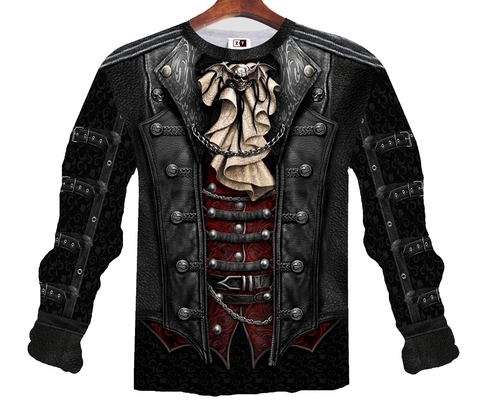 Remera ZT-0899 - Traje Gothic Metal