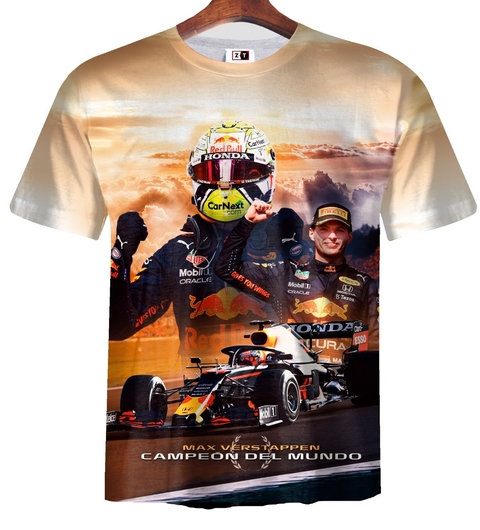 Remera ZT-0915 - Max Verstappen 1