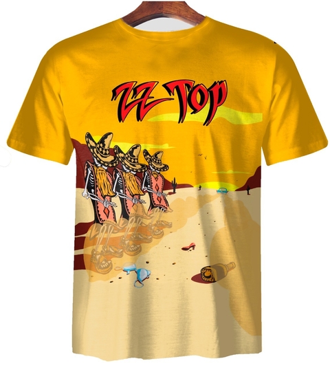 Remera ZT-0958 - ZZ Top Mezcalero - comprar online