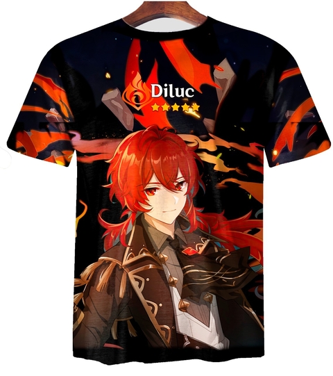 Remera ZT-1006 - Genshin Impact Diluc - comprar online