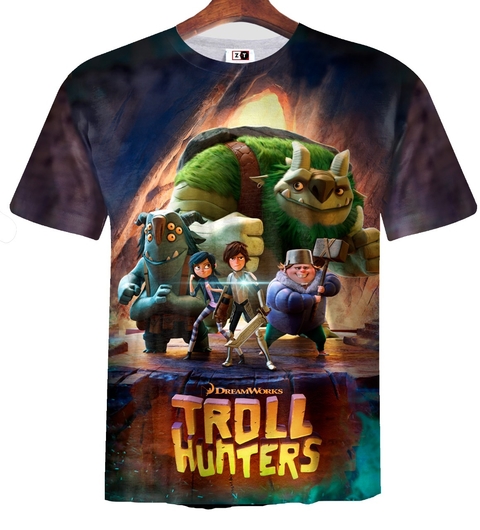 Remera ZT-1009 - Trol Hunters (Relatos de Arcadia)