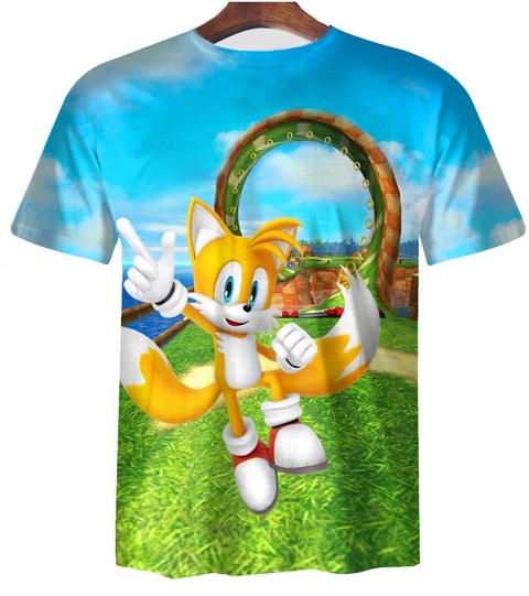 Remera ZT-1010 - Tails (Sonic) - comprar online