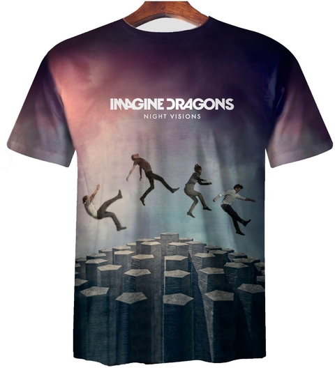 Remera ZT-1022 - Imagine Dragons Night Visions - comprar online