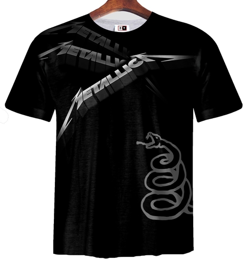 Remera ZT-1039 - Metallica Black Album