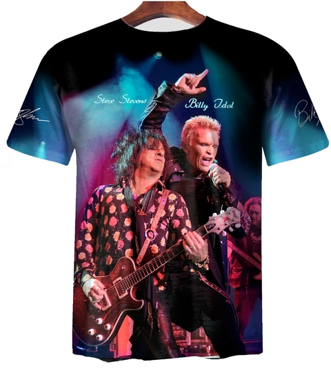 Remera ZT-1044 - Billy Idol & Steve Stevens - comprar online