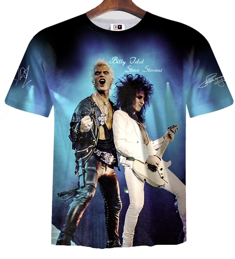 Remera ZT-1044 - Billy Idol & Steve Stevens