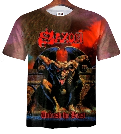 Remera ZT-1048 - Saxon Unleash the Beast