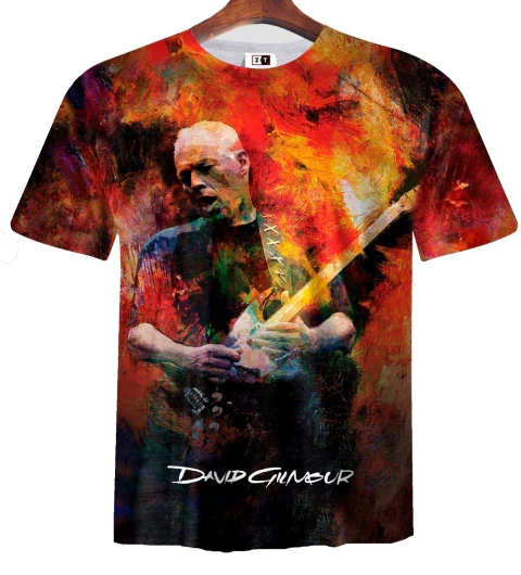 Remera ZT-1056 - David Gilmour 3 (Rattle Than Lock Tour)