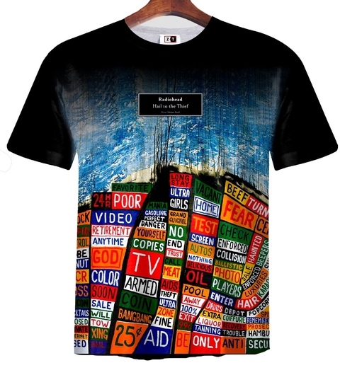 Remera ZT-1076 - Radiohead Hail to the Thief
