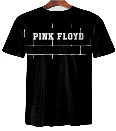 Remera ZT-1141N - Pink Floyd 4 (Dibujo Collage) Negra - comprar online