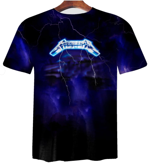 Remera ZT-1156 - Metallica Ride the Lightning - comprar online