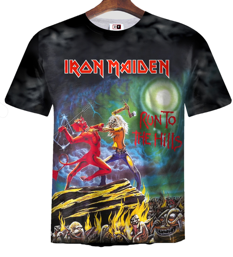 Remera ZT-1163 - Iron Maiden Run to the Hills