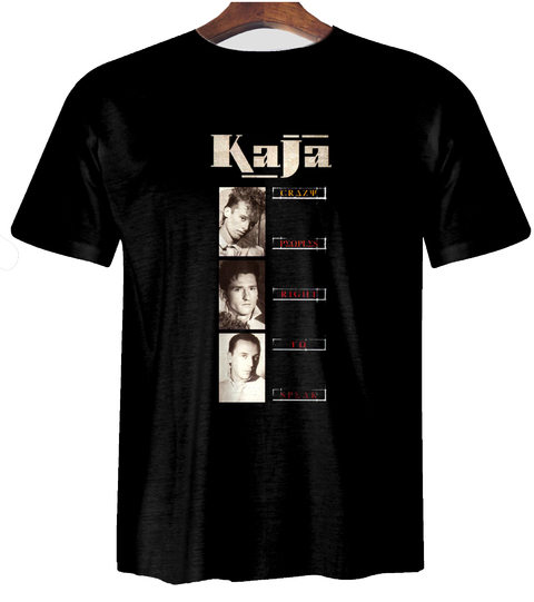 Remera ZT-1186 - Kaja (Kajagoogoo) Crazy People's Right to Speak - comprar online