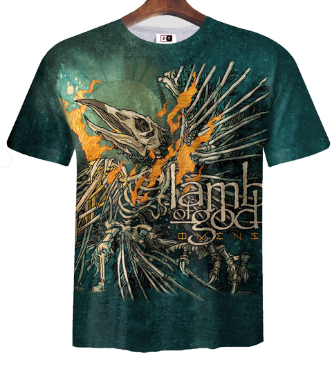 Remera ZT-1194 - Lamb of God Omens