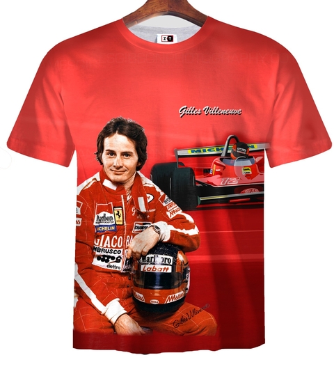 Remera ZT-1196 - Gilles Villeneuve