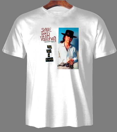 Remera ZT-1203 - Steve Ray Vaughan The Sky is Crying - comprar online