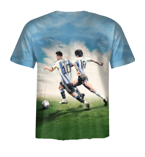 Remera ZT-1218 - Maradona Messi - comprar online