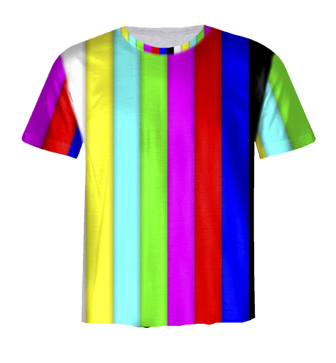 Remera ZT-1224 - Señal de Ajuste 2 (Barras de Color)