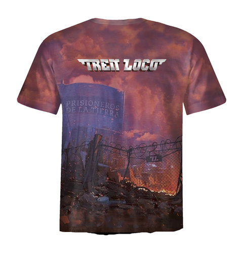Remera ZT-1228 - Tren Loco Prisioneros de la Tierra - comprar online