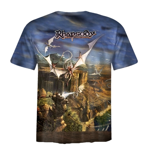 Remera ZT-1250 - Rhapsody Power of the Dragon Flame en internet