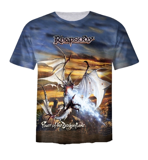 Remera ZT-1250 - Rhapsody Power of the Dragon Flame