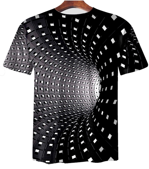 Remera ZT-0676 - Tunel 3D - comprar online