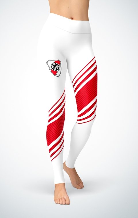 Calza ZTC-0329B - River Plate 2 (Blanca o Negra)