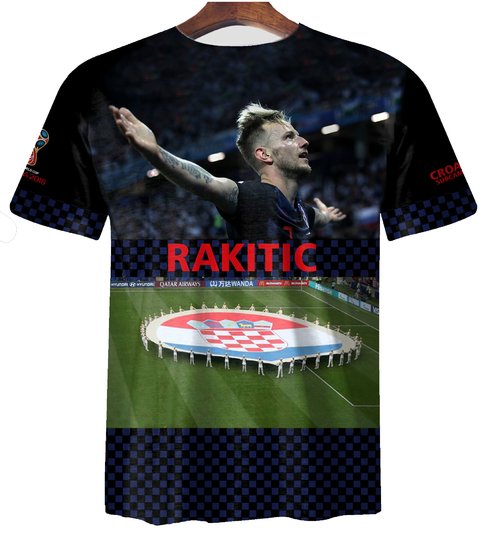 Remera ZT-0303 - Ivan Rakitic 1 en internet