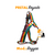Pretal / Arnes Regulable para Perros Grandes
