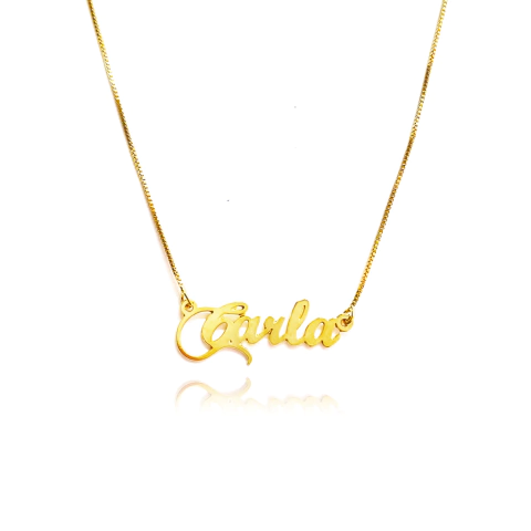 Colar de nome personalizado Carla - PRONTA ENTREGA