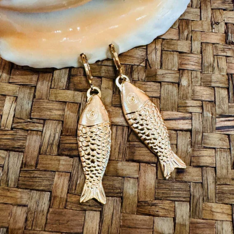 Argolinha de peixe dourado