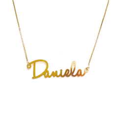 Colar de nome personalizado Daniela - PRONTA ENTREGA