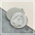 Medalla de Plata - Virgen de Luján - 31mm.