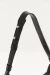 CARTERA BANDIDA NEGRO LISO - Ruggeri Bags