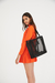BOLSO DE PLAYA BRUMA NEGRO - Ruggeri Bags