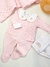 Saida maternidade tricot rosa - Olivia - comprar online