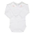 Body buquê rococó com punho - rosa - comprar online
