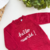 Macacão tricot bordô - Hello world - comprar online