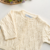 Saída maternidade tricot amarela - Benjamin - Baby Boom Enxoval