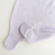 Jardineira tricot lilás bordada na internet