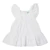 Vestido branco Laise - Tam 9 -12 meses