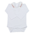 Body rococó rosas e botões - vermelho - comprar online