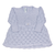 Saída maternidade tricot azul vestido/ 3 peças - Jennifer - comprar online